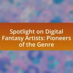 Spotlight on Digital Fantasy Artists: Pioneers of the Genre